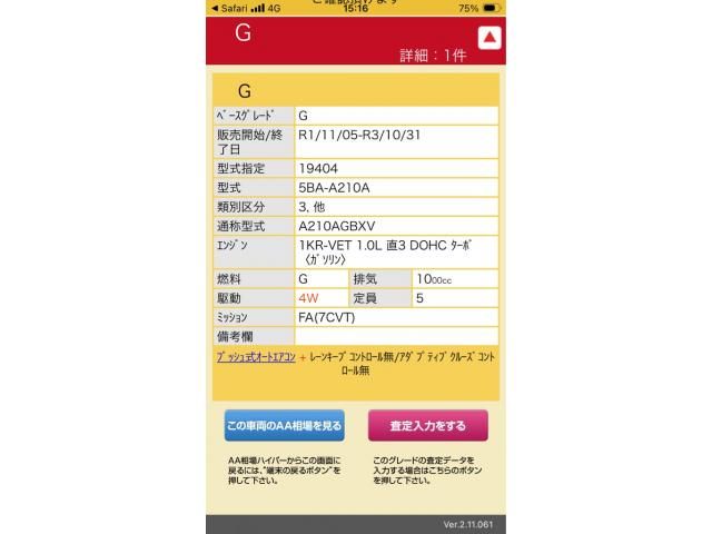 Japanese used car Ref# 1552501 TOYOTA / RAIZE