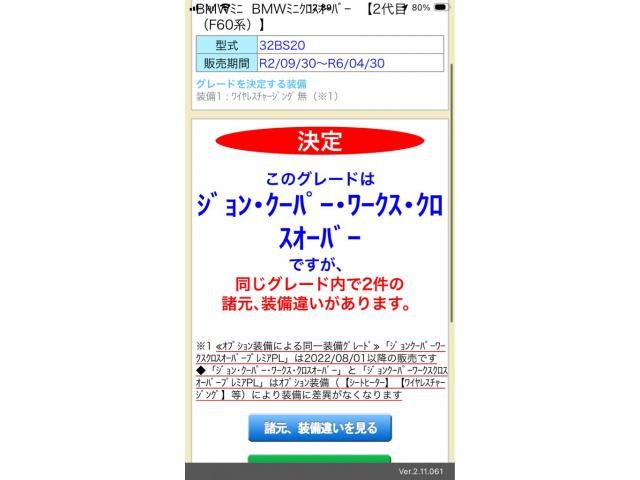 Japanese used car Ref# 1605100 BMW / MINI CROSSOVER
